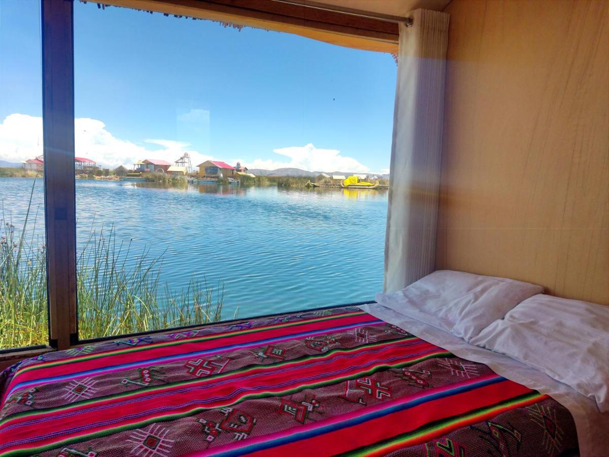 Titicaca Habitacion Panoramica Vista Al Amanecer Villa Puno Exterior photo