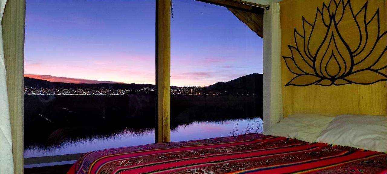 Titicaca Habitacion Panoramica Vista Al Amanecer Villa Puno Exterior photo